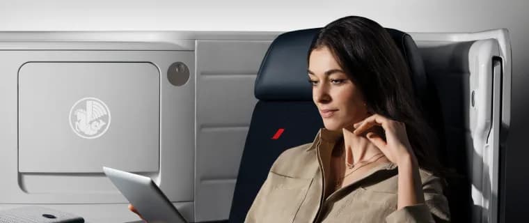Air France - na palubě