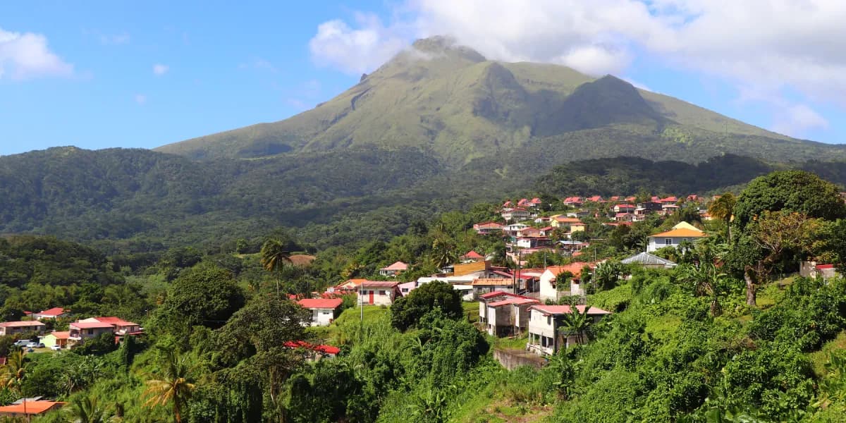 Navštivte Mont Pelée Navštivte Mont Pelée