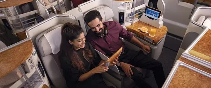Emirates, business class | Levné letenky od STUDENT AGENCY