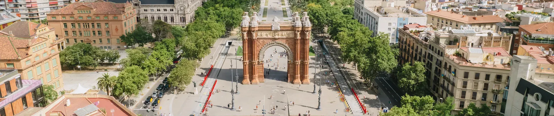 Barcelona, The Arc de Triomf Barcelona, The Arc de Triomf