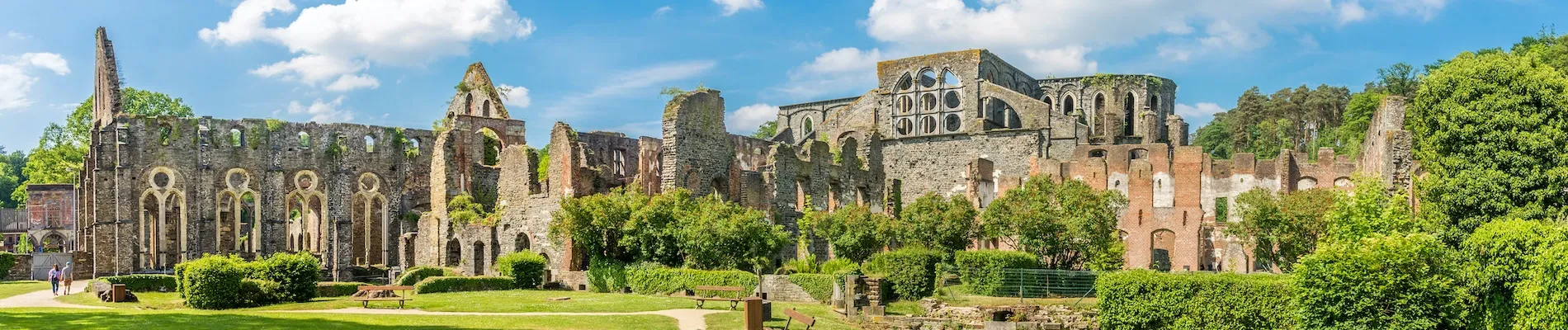 Belgie, Ruiny opatovství Belgie, Ruiny opatovství