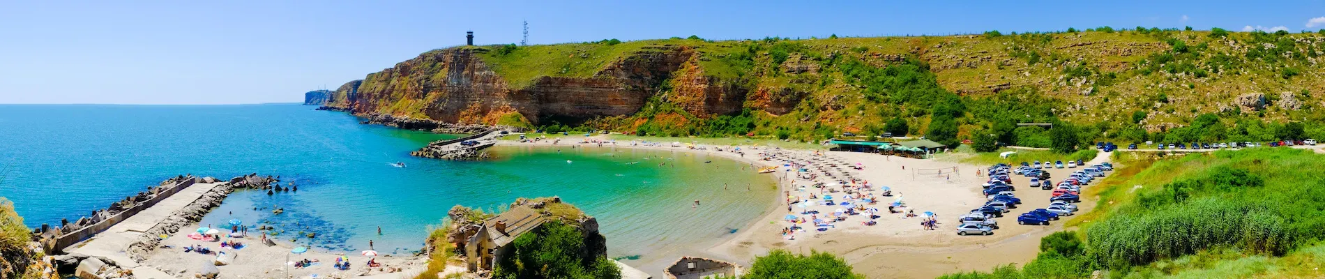 Bulharsko, pláž Bolata Bulharsko, pláž Bolata