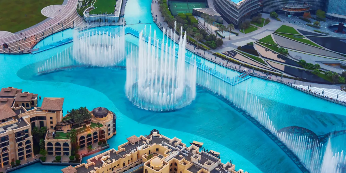 Dubajská fontána Dubajská fontána