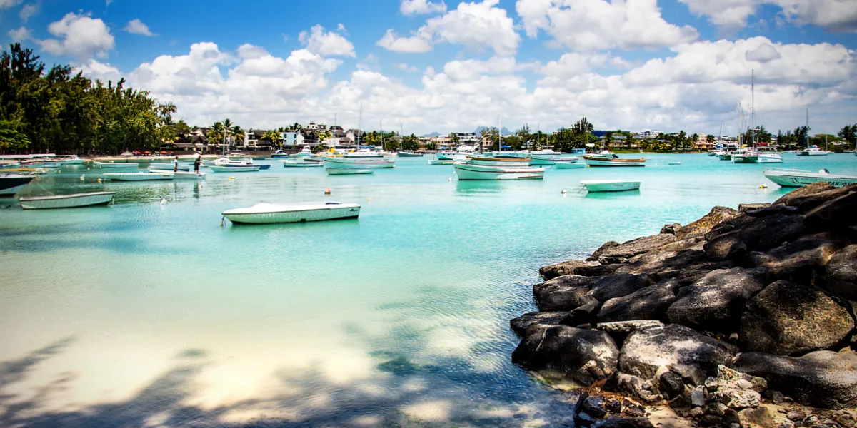 Grand Baie a pláže na severu ostrova Grand Baie a pláže na severu ostrova