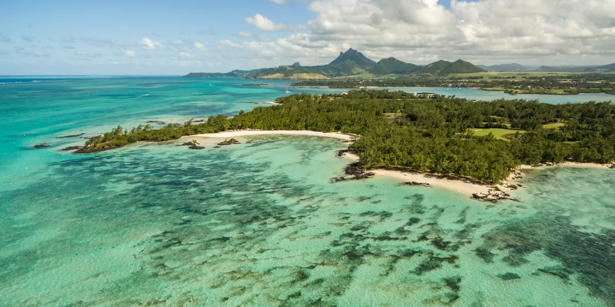 Ostrov Île aux Cerfs Ostrov Île aux Cerfs