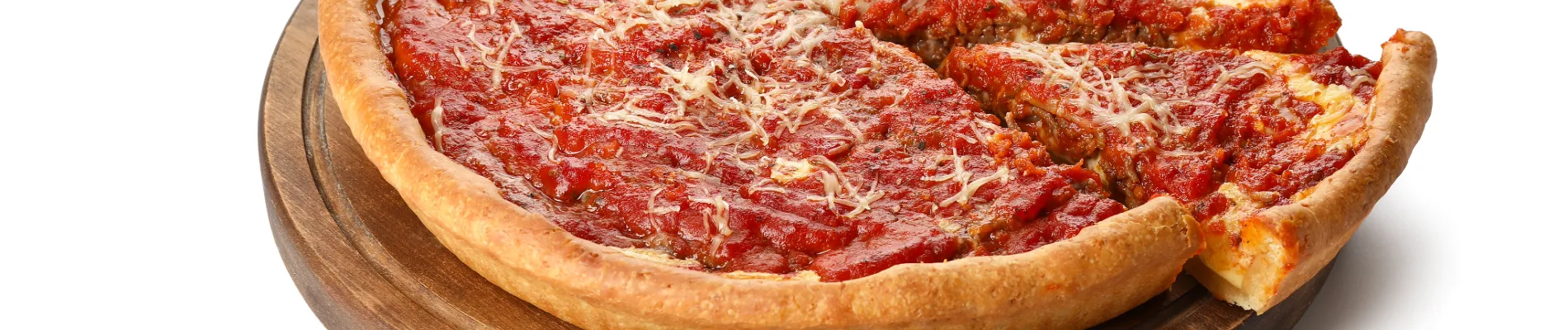 Deep-dish pizza Deep-dish pizza