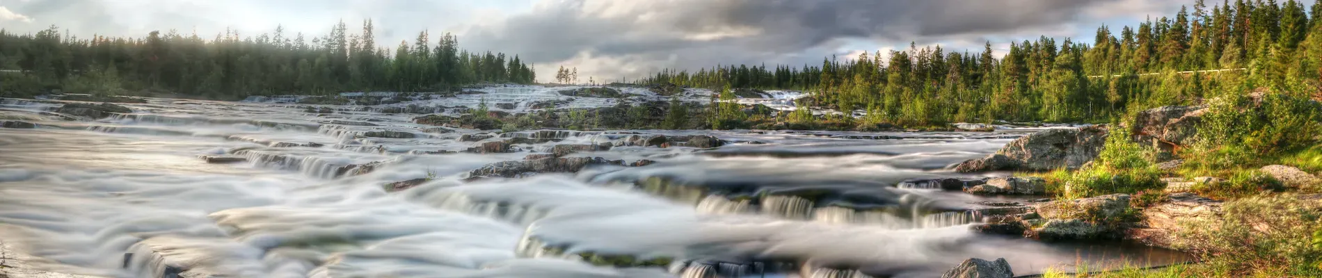 Švédsko, Trappstegforsen Švédsko, Trappstegforsen