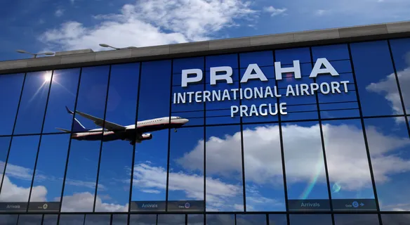 Parkování u letiště v Praze