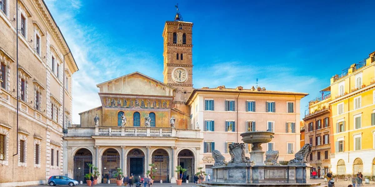 Basilica di Santa Maria in Trastevere Basilica di Santa Maria in Trastevere