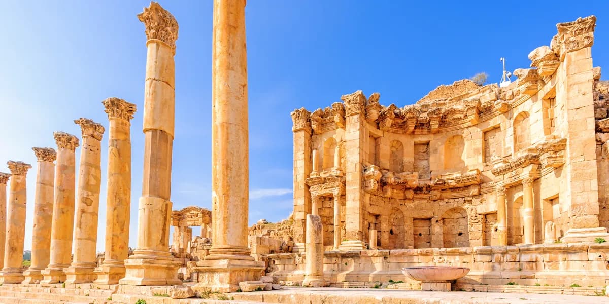Výlet do Jerash Výlet do Jerash
