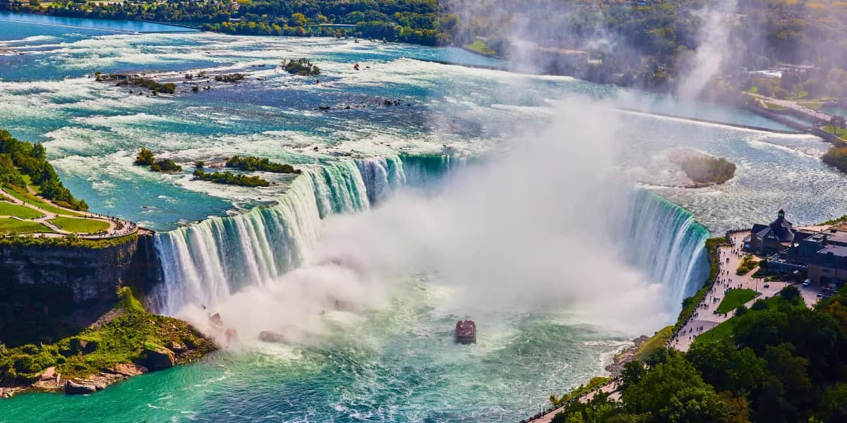 Niagarské vodopády Niagarské vodopády